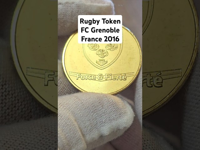 Monnaie de Paris Tourist Token – Rugby Top 14 (2016-2017) – Grenoble