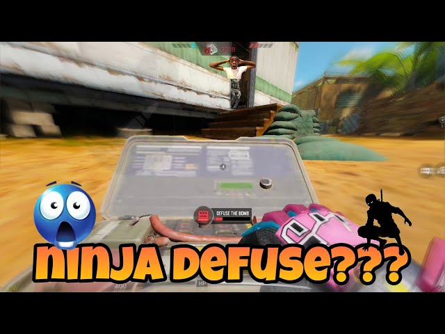 Can I do Ninja defuse or not???😳 || funny video || Flyshot || #codmclips #codm #codmfunny