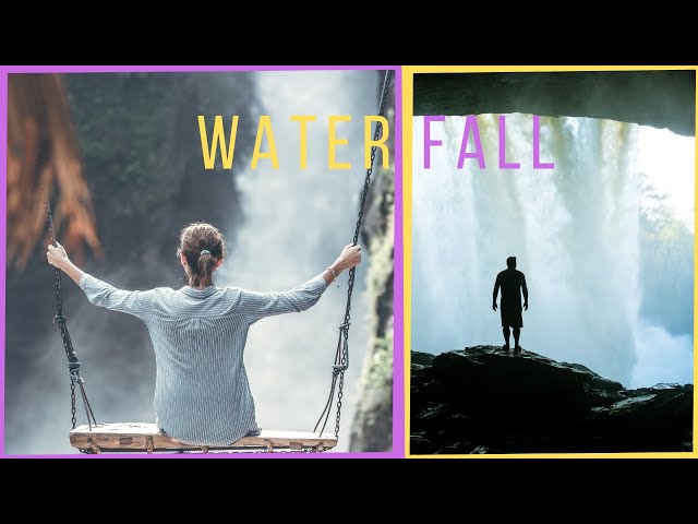 relaxing sound music for relaxation with waterfall videos