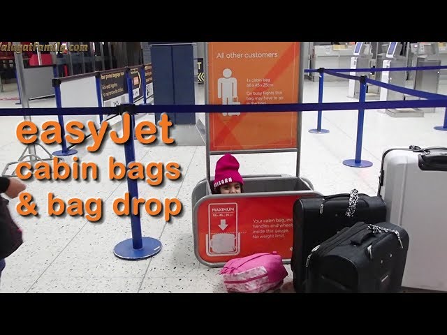 easyJet Cabin Bags and Bag Drop Explained - Manchester Airport