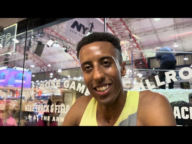 Yared Nuguse Breaks Indoor Mile WORLD RECORD With 3:46.63 At Millrose Games