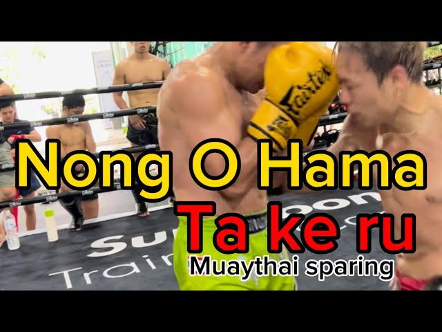 NongO Hama Muaythai VS Ta Ke Ru muaythai sparing  / Superbon training camp