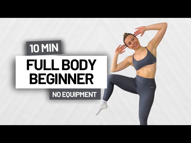 10 MIN FULL BODY WORKOUT - No Equipment (Beginner Friendly)