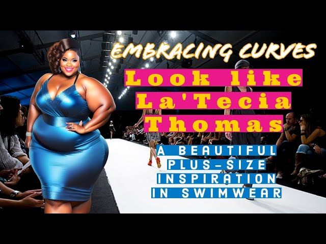 Embracing Curves: A Beautiful Plus-Size Inspiration in Swimwear | Looks like La'Tecia Thomas