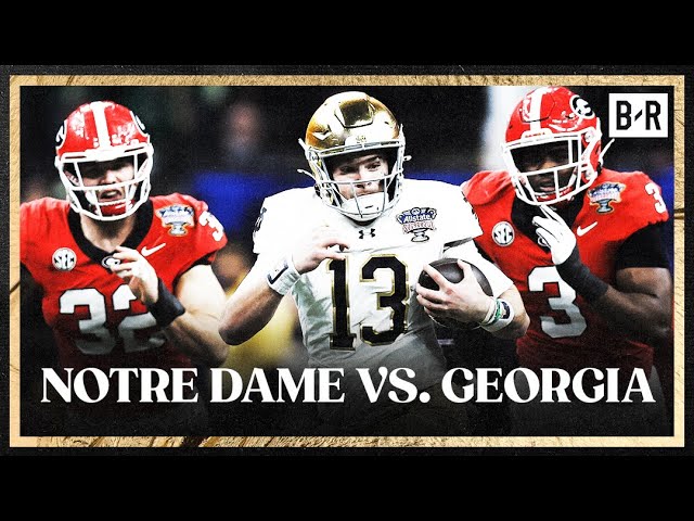 Notre Dame Fighting Irish vs. Georgia Bulldogs Sugar Bowl Highlights | 2024-25 CFP