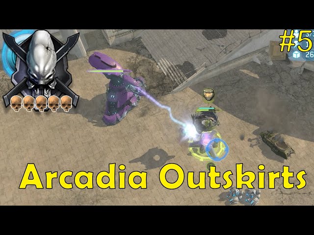 Halo Wars LASO CO-OP #5 Arcadia Outskirts