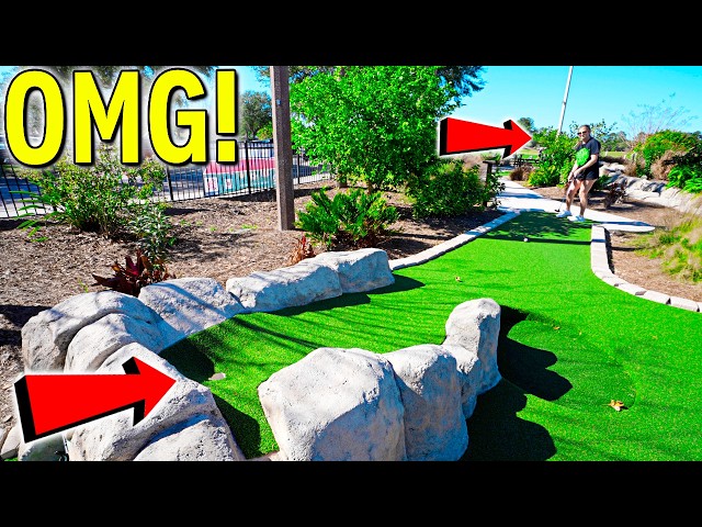 We've Never Seen A Mini Golf Hole Like This! - Make Or Break!