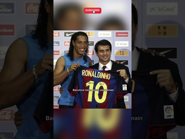 Ronaldinho penghangcur Los Galaticos 🔥