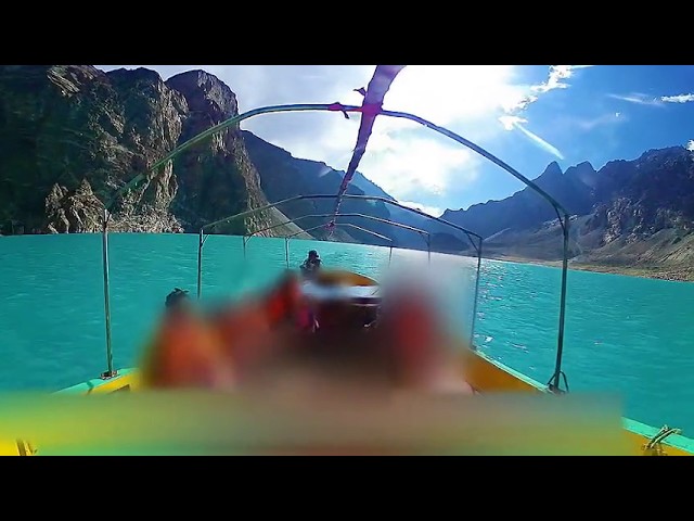 Attabad Lake Boat Ride 360 4K VR