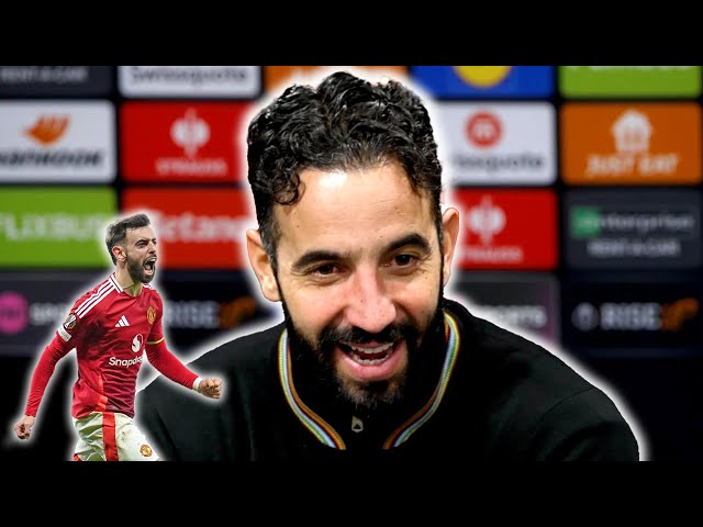 'We are LUCKY to have Bruno Fernandes! REALLY IMPORTANT! PASSION!' | Ruben Amorim | Fulham v Man Utd