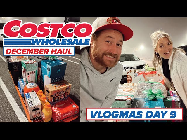 December HUGE Costco Haul | Come Shop With Us for Holiday Deals & Finds! (Vlogmas day 9)