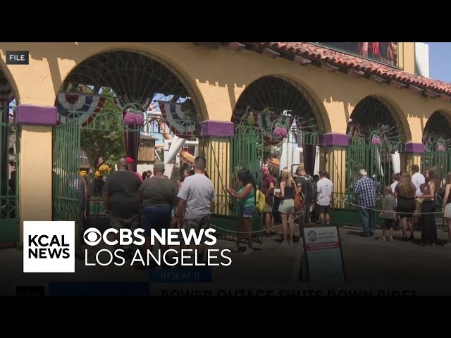 Hours-long power outage shuts down Knott's Berry Farm rides and restaurants