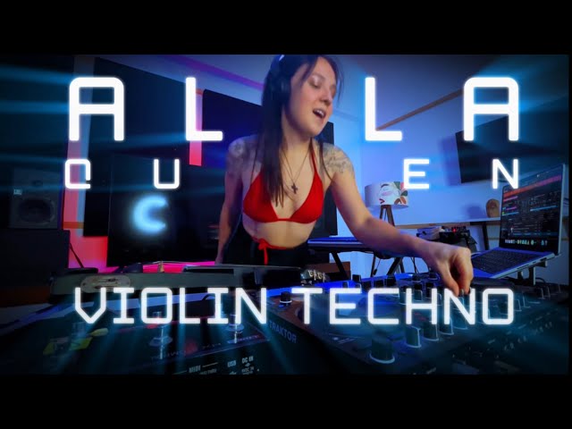 ALLA QUEEN VIOLIN Techno Live DJ Set | Turkiye