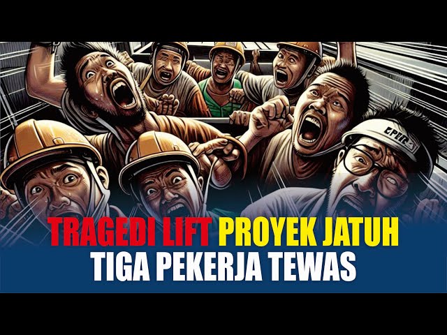 🔴BREAKING NEWS Detik-detik Lift Proyek RSU PKU Muhammadyah Blora Jatuh, 3 Orang Tewas