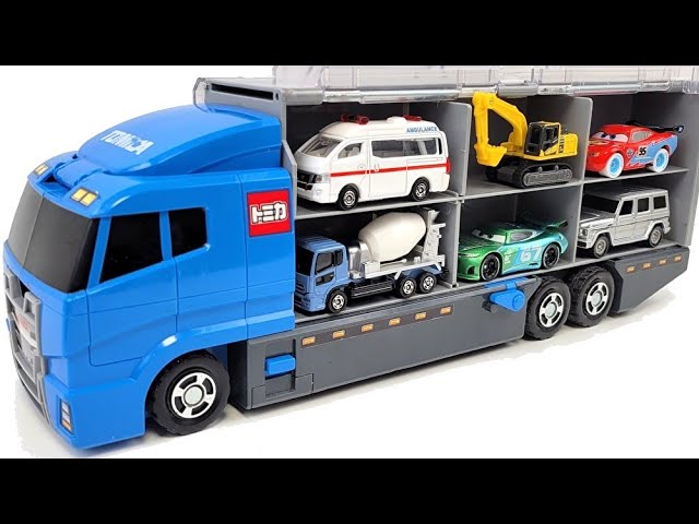 13 Type Cars Tomica ☆ Tomica opened and stored in the Okataduke convoy!