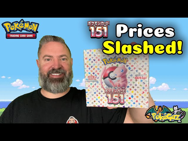 Prices SLASHED on 151 Japanese Booster Boxes!!! #unboxing #pokemon