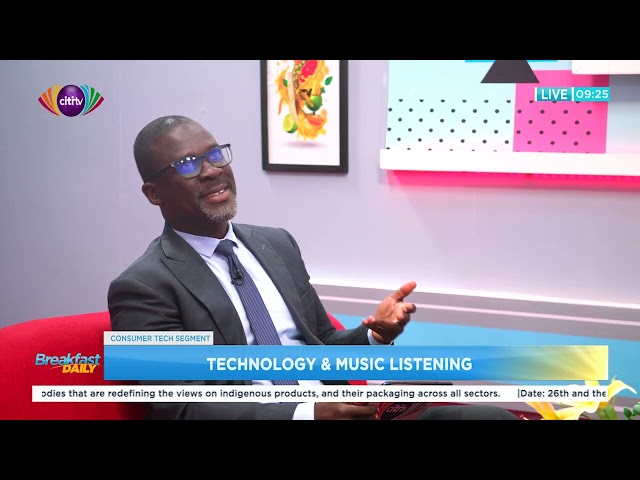 Consumer tech segment: Technology and music listening | Breakfast Daily