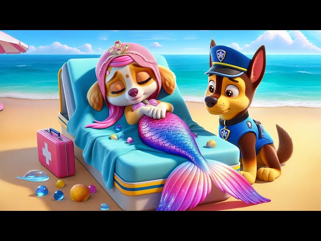 SKYE Mermaid Is So Sick?! What Happened?! Paw Patrol Ultimate Rescue | Full Episodes | Rainbow 3