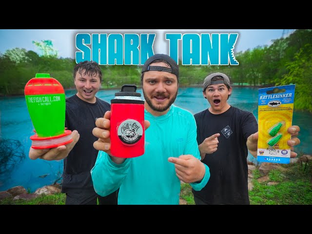 1v1v1 SHARK TANK Products Fishing Challenge!! Ft. FishingWithNorm