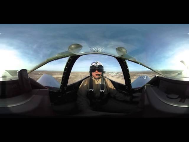 360 video: Ride in a WWII P51 Fighter Plane