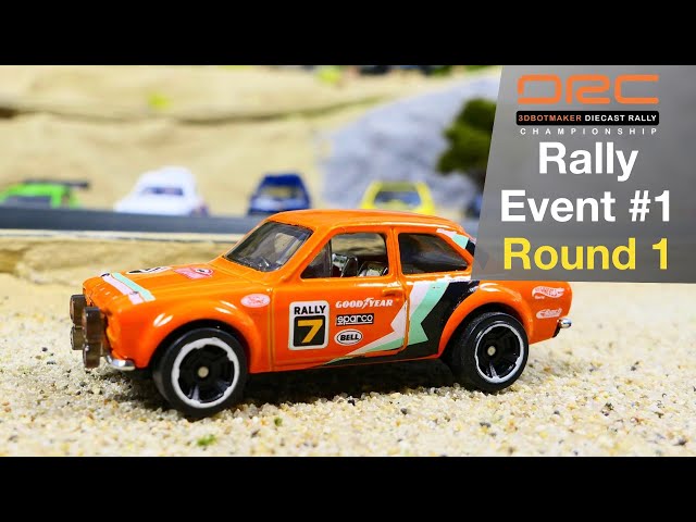 Diecast Rally Car Racing | Event 1 Round 1 | Tomica Hot Wheels Matchbox