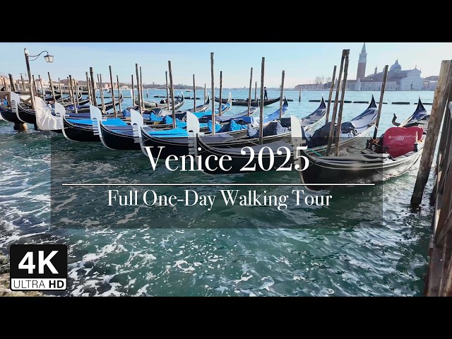 4K Venice 2025 Walking tour - A Classic Route for those visiting it in a day (160MIN)