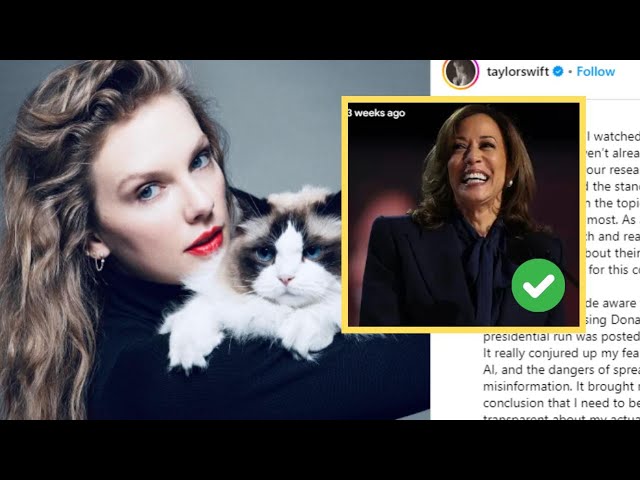 Taylor Swift Endorses Kamala Harris and Tim Walz for 2024 Presidential Election