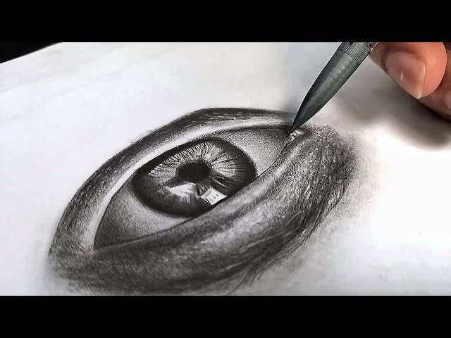 How to DRAW a REALISTIC EYE Step by Step EASY | You will stop being a Beginner