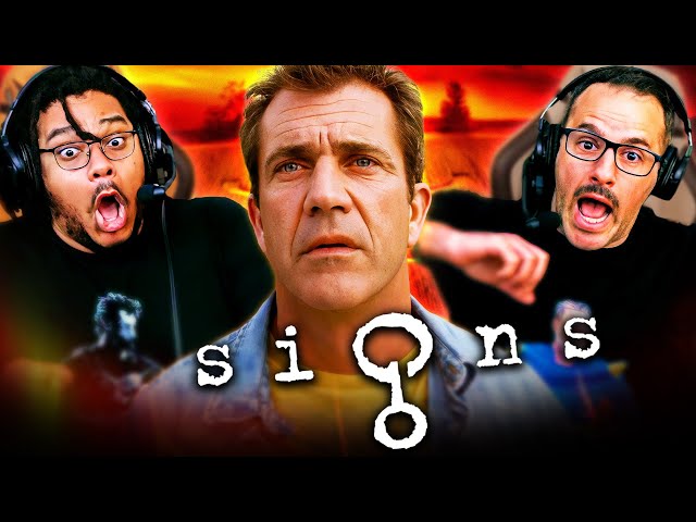 SIGNS (2002) MOVIE REACTION!! FIRST TIME WATCHING!! M. Night Shyamalan | Full Movie Review