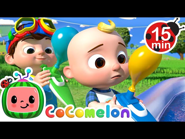 Baby JJ's Balloon Boat Race | CoComelon | Songs and Cartoons | Best Videos for Babies