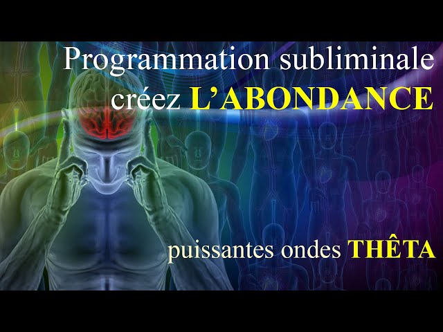 Musique subliminale de richesse - puissantes ondes thêta - programmez-vous pour l'abondance