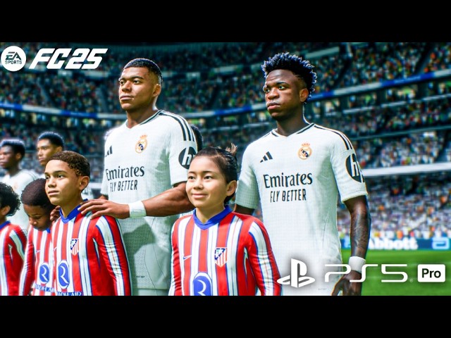 FC 25 - Real Madrid vs Atl. Madrid | La Liga 2025 | PS5 PRO [4K HDR]