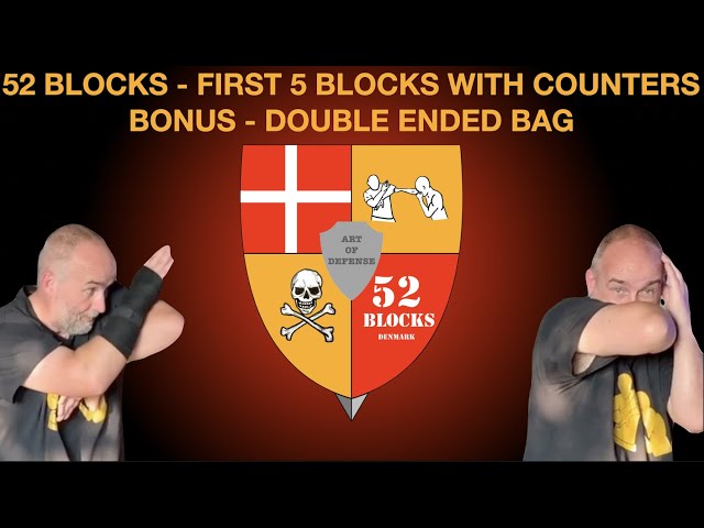 52 Blocks # 6 - First 5 Blocks with Counters - Bonus: Double Ended Bag Drills