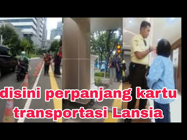 Wisata jakarta  perpanjangan kartu transportasi  lansia di balai kota jakarta