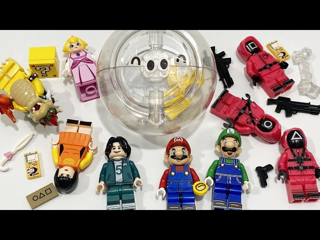 LEGO The Super Mario Bros. Movie | Squid Game 2 | mario 성기훈 영희 Unofficial Lego Big figure