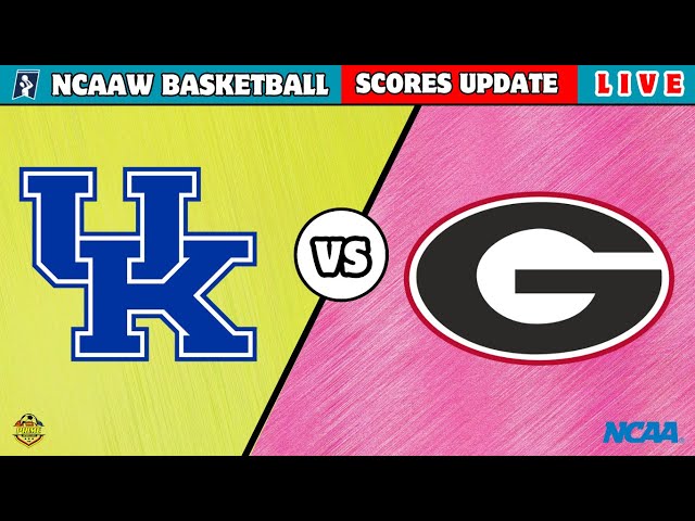 Georgia vs Kentucky | NCAA Women's College Basketball 2025 | Basketball Live Score Update today