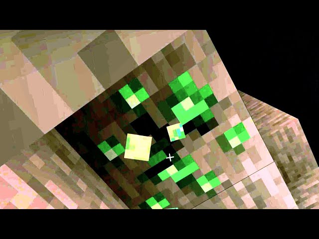 Minecraft Mining An Emerald