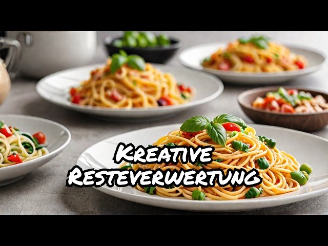 Kreative Resteverwertung: Leckere Rezepte mit übrig gebliebenen Spaghetti