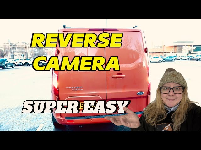 HOW TO INSTALL a reversing camera in your DIY van conversion #vanbuild