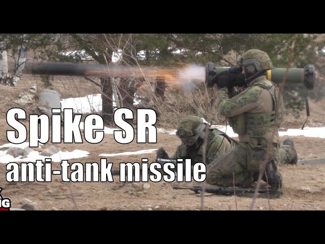 Rafael Spike SR Anti-Tank Missile Launch - Finnish Army Demonstration