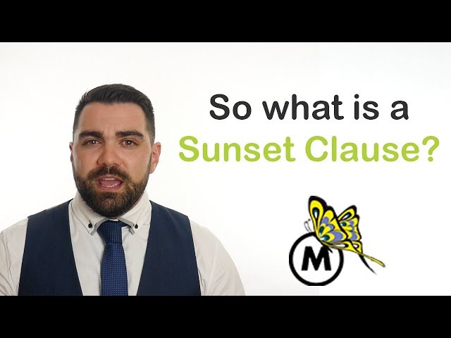 Ask Madeleine - What is a sunset clause? Madeleine Hicks Real Estate Everton Park, Brisbane