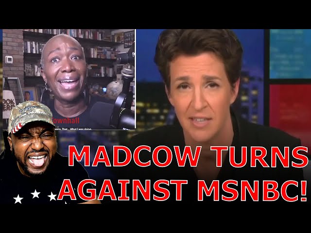 Rachel Maddow MELTS DOWN Crying Racism Over MSNBC FIRING Joy Reid And MASS FIRING Her Staffers!