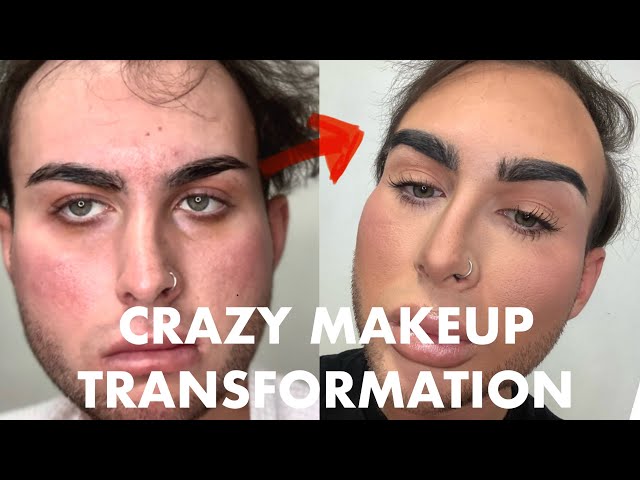 Crazy Makeup Transformation 😳😱 drugstore makeup transformation | Makeup video