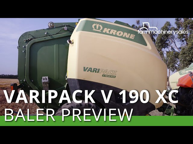 Krone rolls out VariPack V 190 XC Plus baler