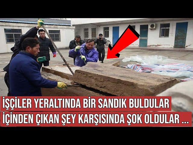 Karayolu İşçileri Yeraltında Bir Sandık Buldu, İçinden Çıkan Şey Tüm Dünyayı Hayretler İçinde Bırakt