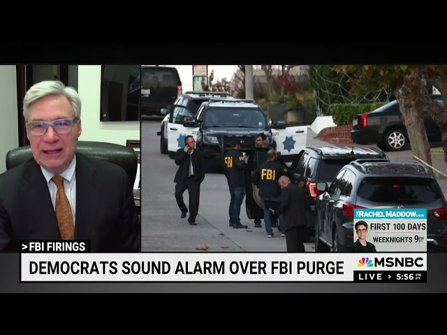 Sen. Whitehouse and Chris Hayes Talk Trump's Attacks Against FBI Agents and DOJ Prosecutors