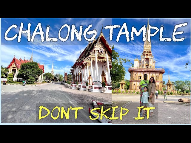 wat chalong tample in phuket,thailand||best tourist attraction in thailand ||