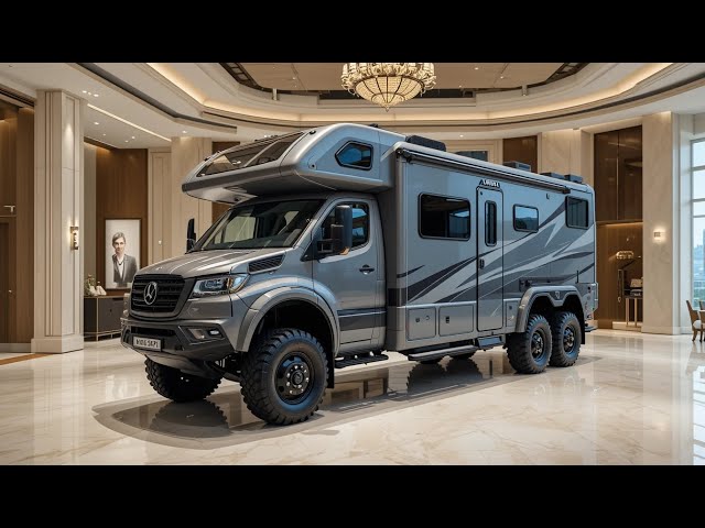 Unstoppable 6x6 Camper: Action Mobil's Ultimate Expedition Vehicle