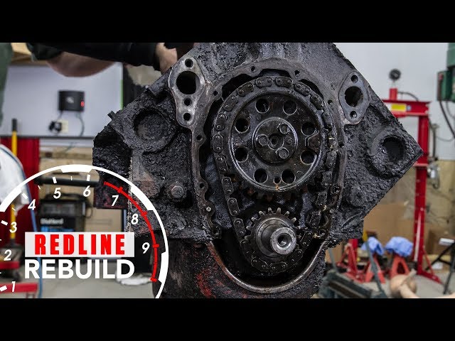 Chevy Small-Block V8 Engine Rebuild Time-Lapse | Redline Rebuild - S1E1