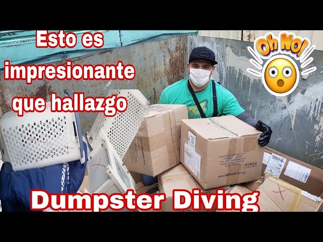 DUMPSTER DIVING- ESTO ES IMPRECIONANTE QUE HALLAZGO LO QUE TIRAN EN LA BASURA EN USA 🇺🇸